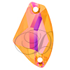 SWAROVSKI 3256 Galactic Sew On Stones Astral Pink